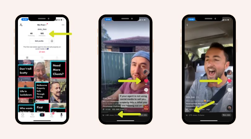 Campaign creative on a phone