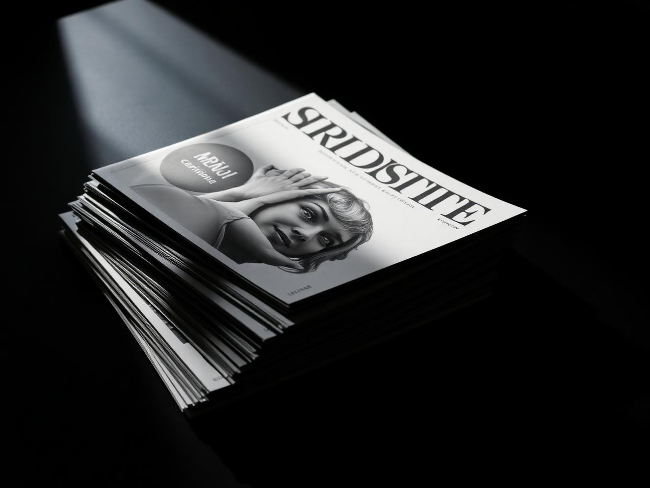Printed trade magazine covers